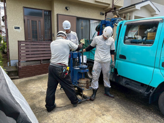 横浜市瀬谷区下瀬谷Ｙ様邸　地盤調査