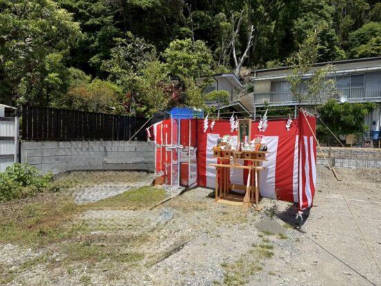 鎌倉市浄明寺Ｏ様邸　地鎮祭