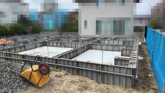 東京都多摩市桜ケ丘Ｔ様邸　基礎工事